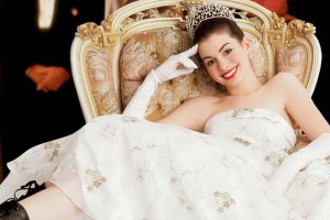 Anne Hathaway in 'The Princess Diaries'.